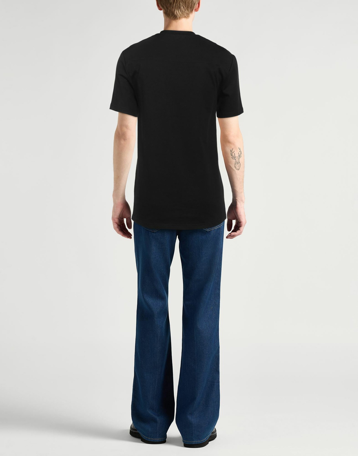 Jil Sander Mens T-shirt in Black