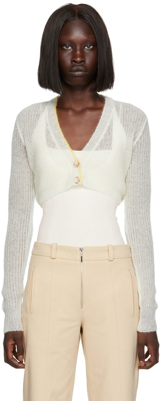 Photo: Anna October Off-White Lilou Cardigan