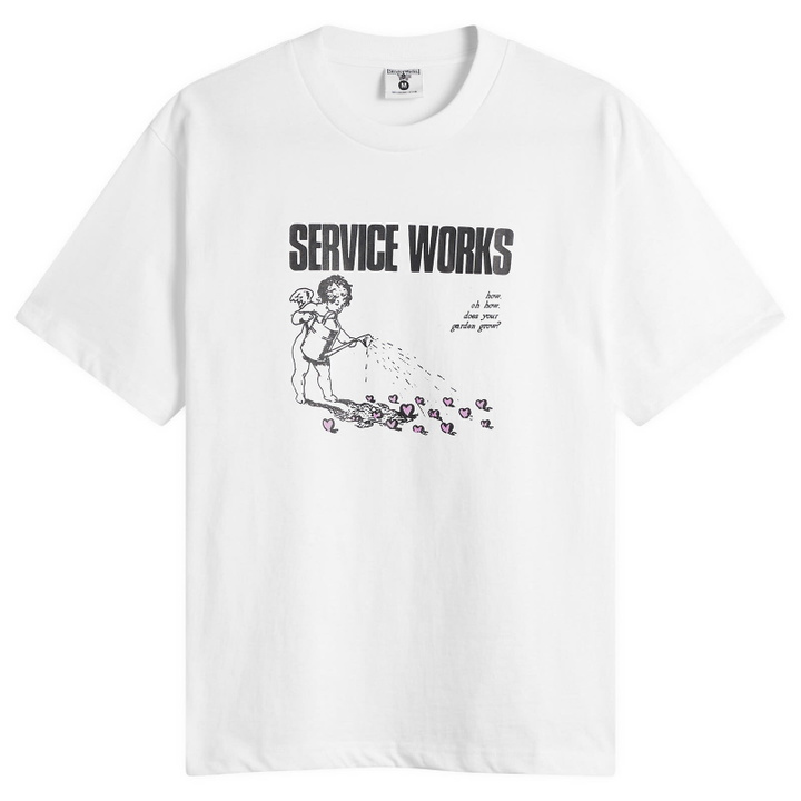 Photo: Service Works Men's Garden T-Shirt in White