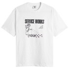 Service Works Men's Garden T-Shirt in White