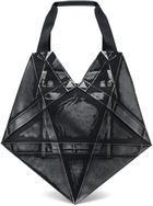 132 5. ISSEY MIYAKE Black & Silver Standard Tote