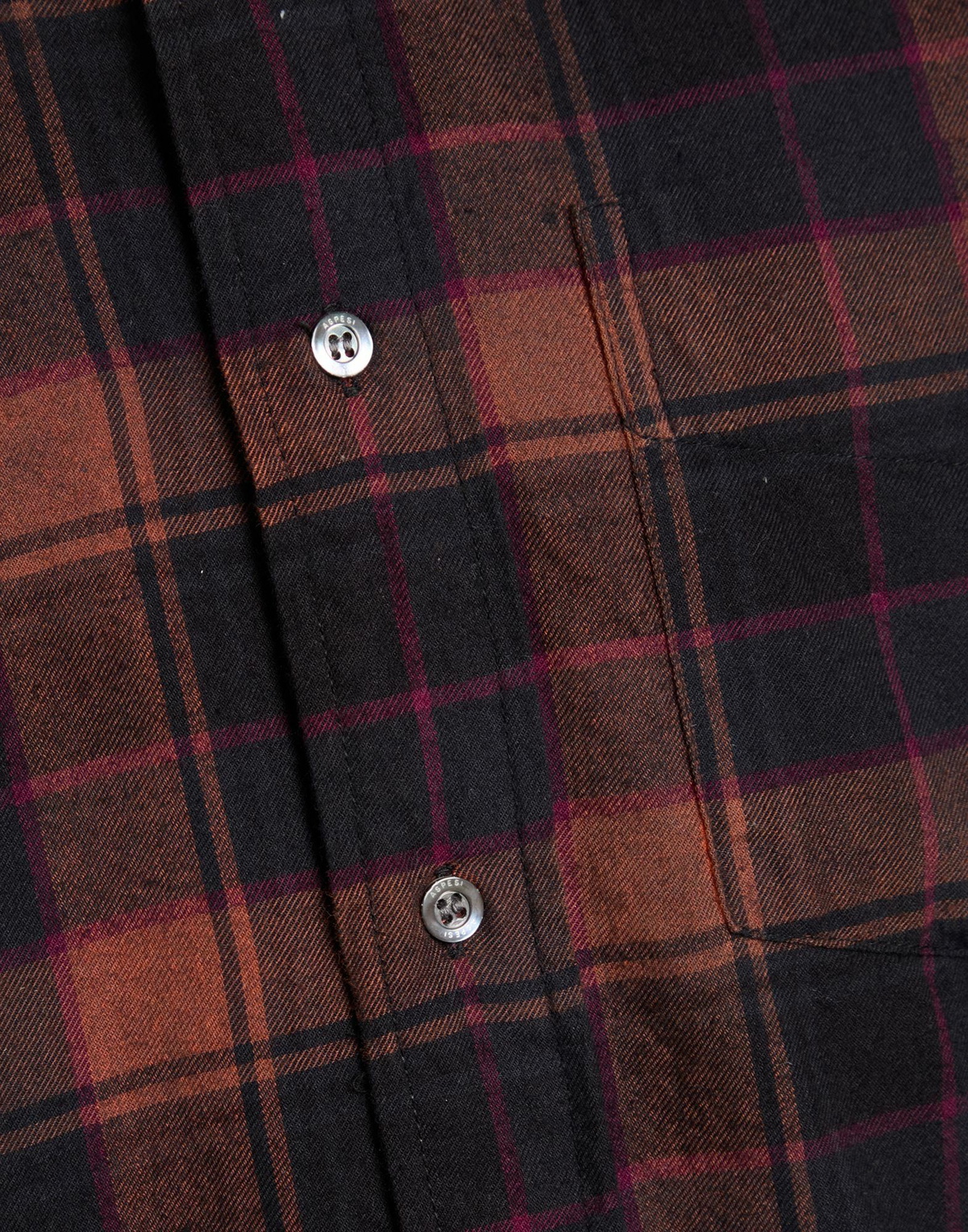 Aspesi Mens Shirt in Brown