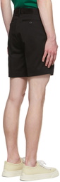 AMI Alexandre Mattiussi Black Bermuda Shorts