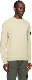 Stone Island Green Patch Sweatshirt