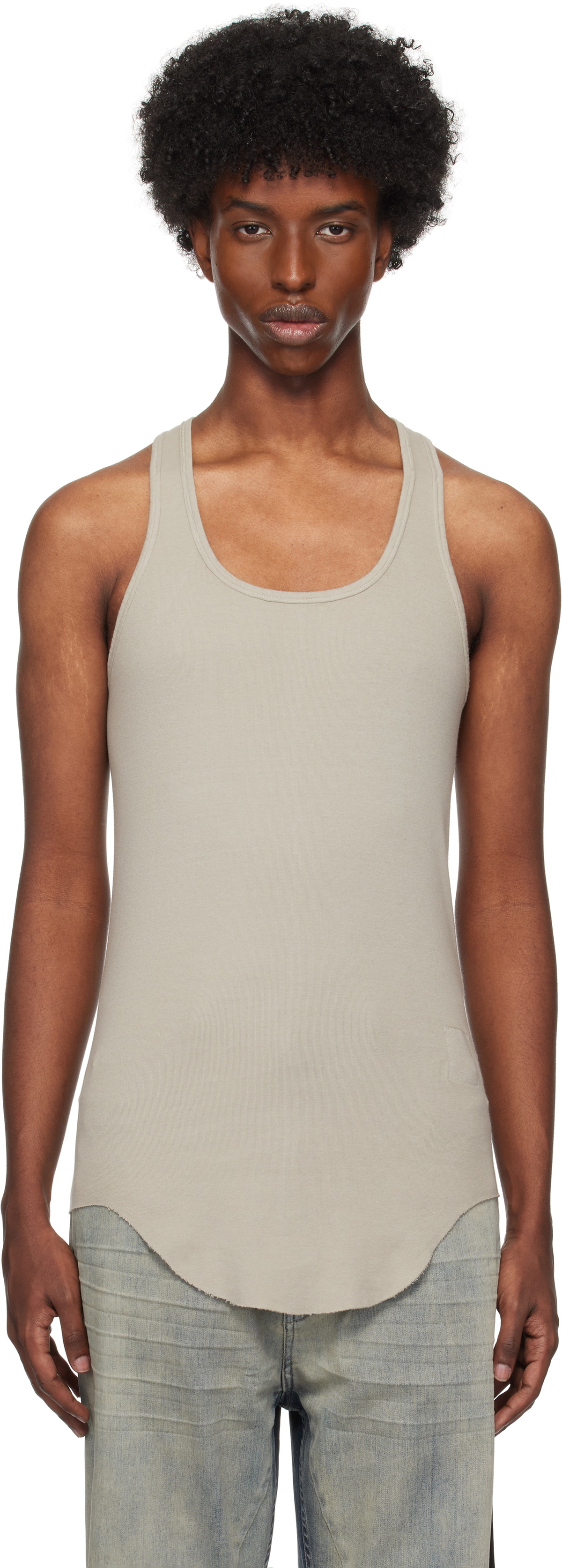 Rick Owens Drkshdw Off-White Ricks Tank Top Rick Owens Drkshdw Rick Owens Drkshdw Off-White Ricks Tank Top Rick Owens Drkshdw