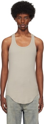 Rick Owens DRKSHDW Off-White Porterville Dry Tank Top