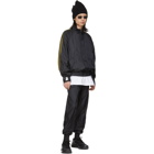 D.Gnak by Kang.D Black Waist Flap Lounge Pants