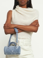 MARGE SHERWOOD - Log Denim Top Handle Bag