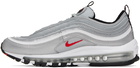 Nike Silver Air Max 97 Sneakers