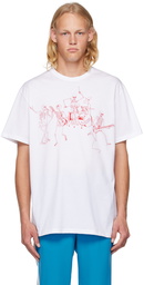 Alexander McQueen White Graphic T-Shirt