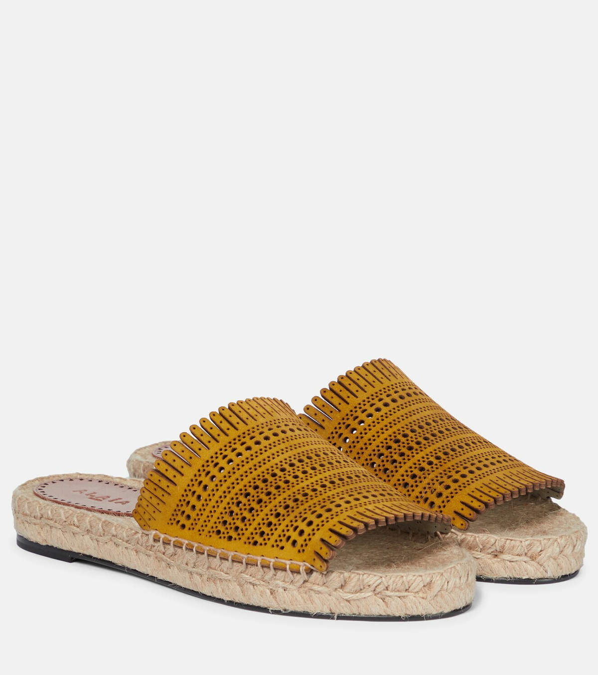 Alaïa Suede espadrilles