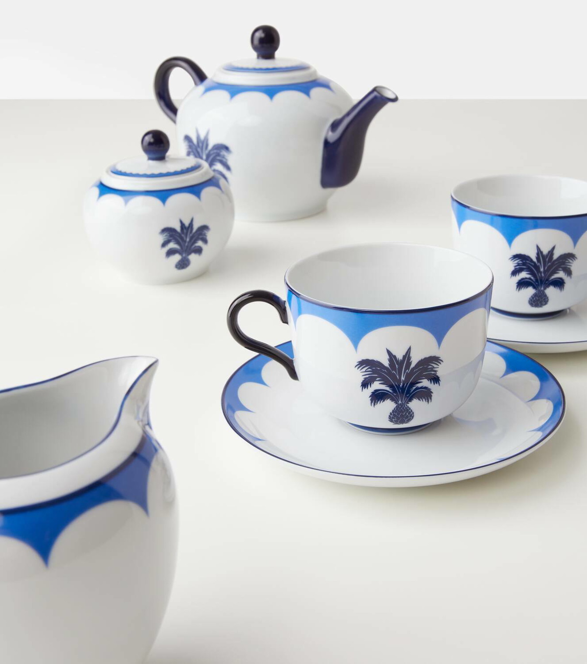 Aquazzura Casa Jaipur set of 2 teacups and saucers