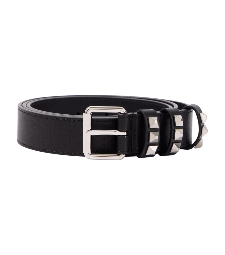 Photo: Valentino Garavani Rockstud leather belt