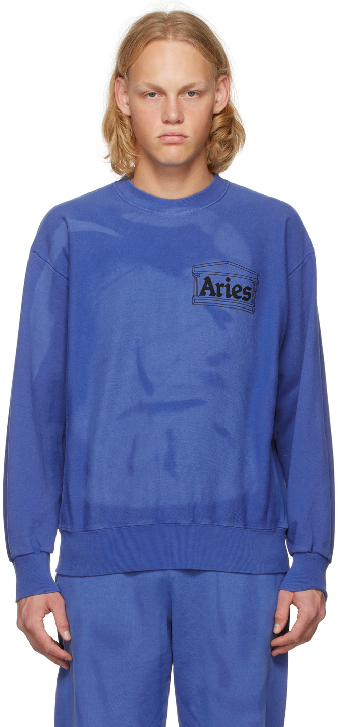 Aries Arise Premium Temple Sweatshirt Green - AQUA