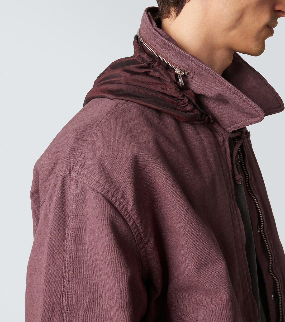 Our Legacy Command cotton and linen bomber jacket