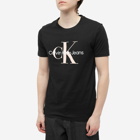 Calvin Klein Men's Seasonal Monologo T-Shirt in Ck Black