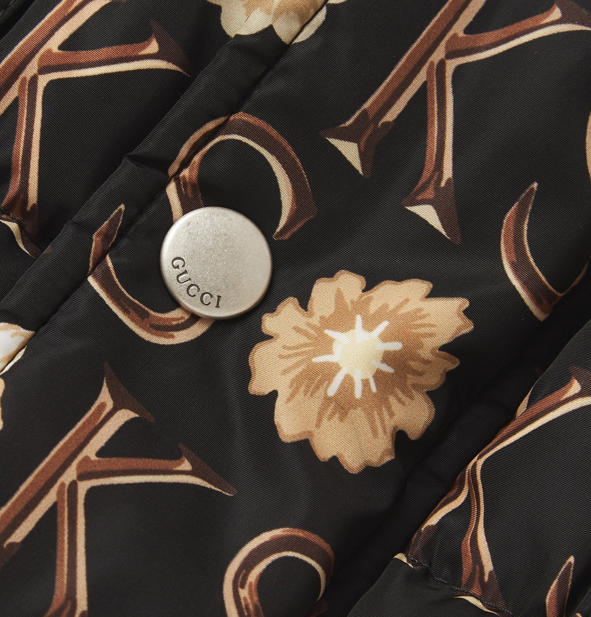 GUCCI - Ken Scott Convertible Logo-Print Padded Shell Down Jacket