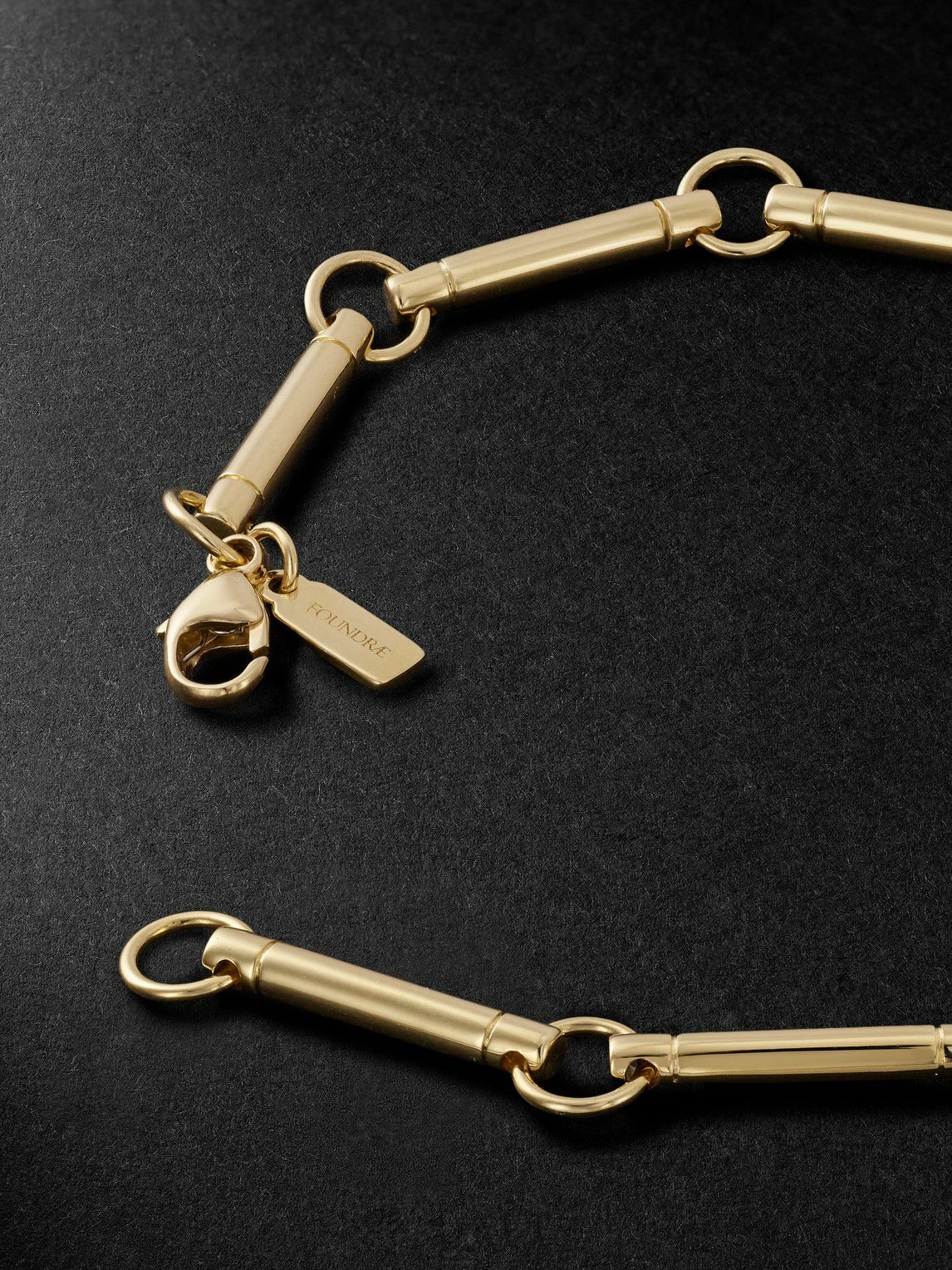 Foundrae - Element 18-Karat Gold Chain Bracelet