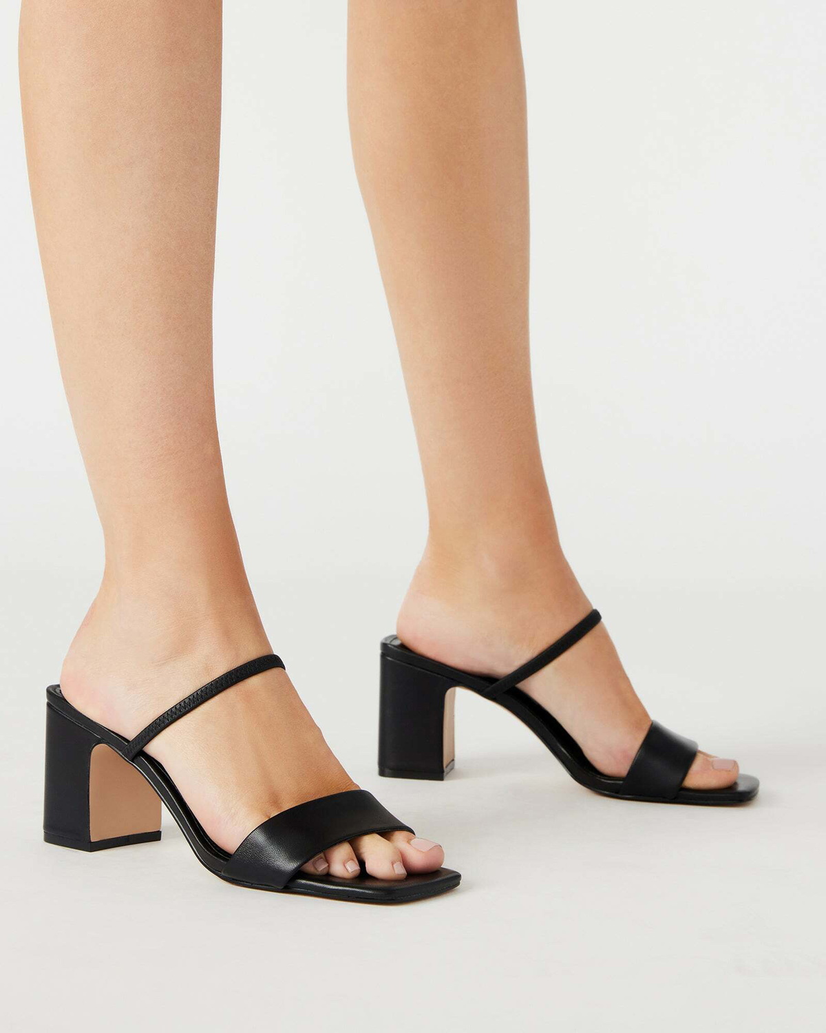 Steve Madden Jaden Heels in Black