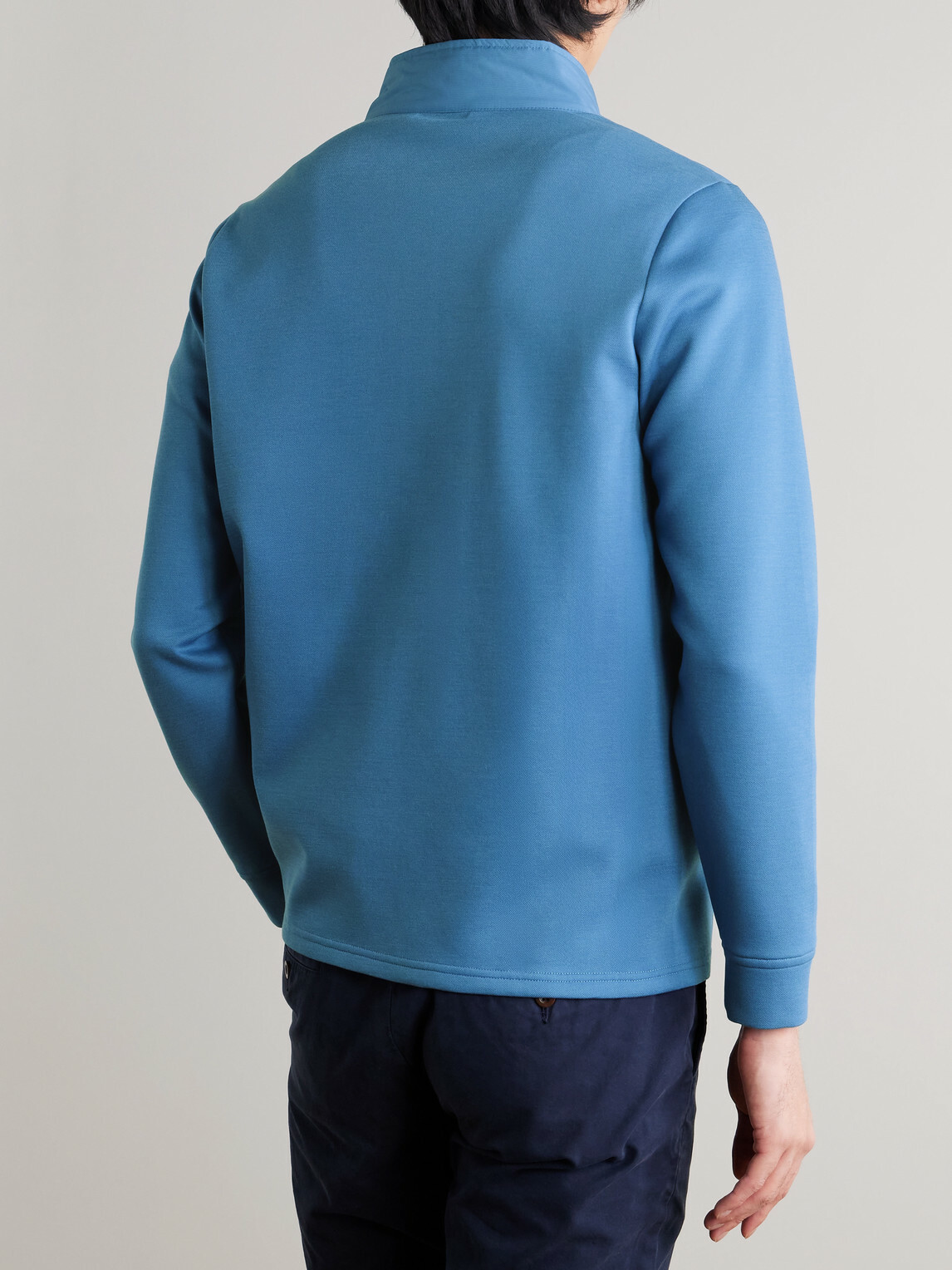 Peter Millar - Winsome Hybrid Quilted Shell and Piqué Jacket - Blue