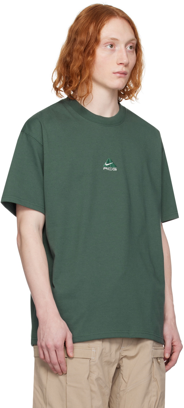 nike acg green t shirt