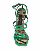 Philipp Plein Womens Sandals Light in Green