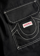 True Religion Straight-leg Twill Cargo Trousers Black