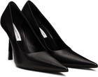 Victoria Beckham Black Victoria Stiletto 100 Leather Heels