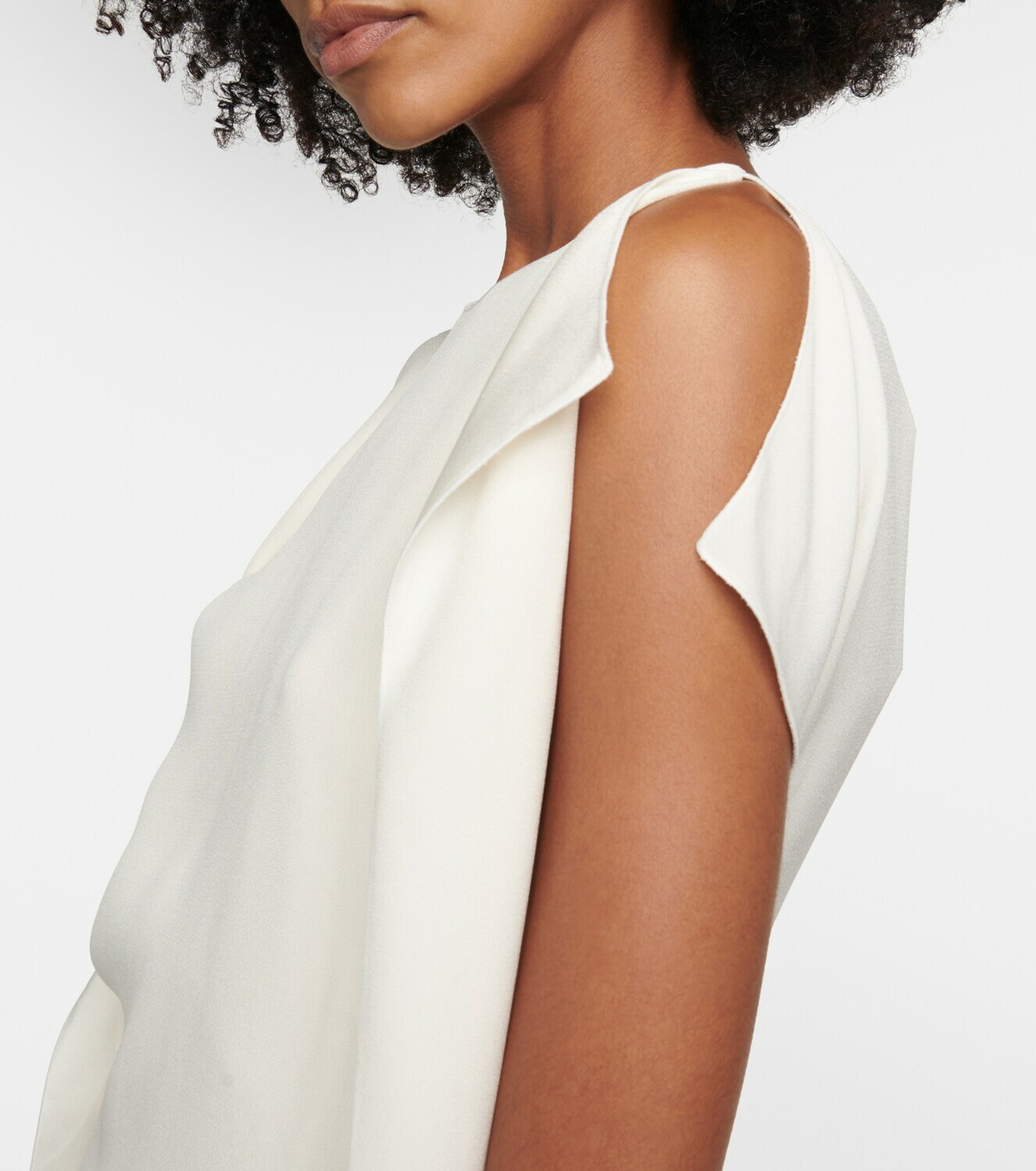 Toteme Draped satin top