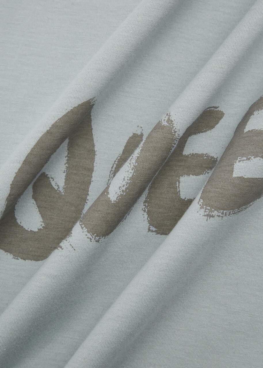 Alexander Mcqueen Logo-print Cotton T-shirt Grey