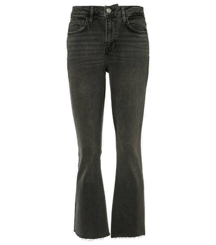 Photo: Frame Le Crop Flare bootcut jeans