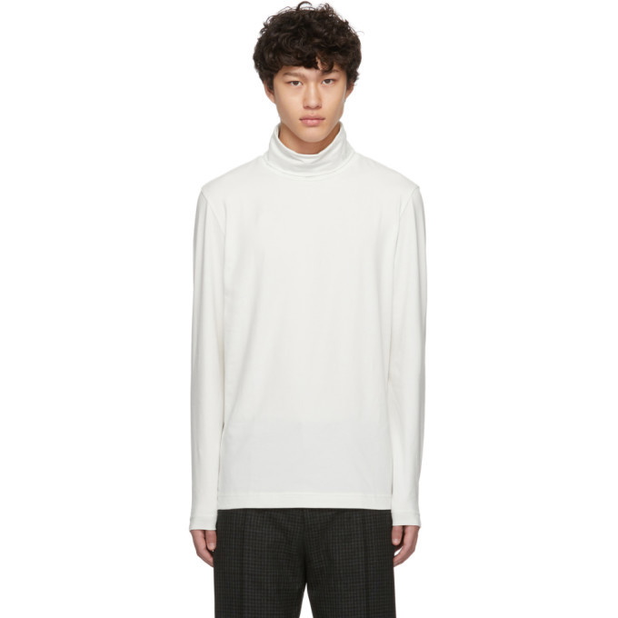 Photo: Boss White TChop Turtleneck