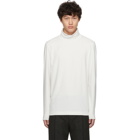 Boss White TChop Turtleneck