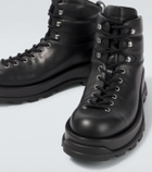 Jil Sander Leather hiking boots