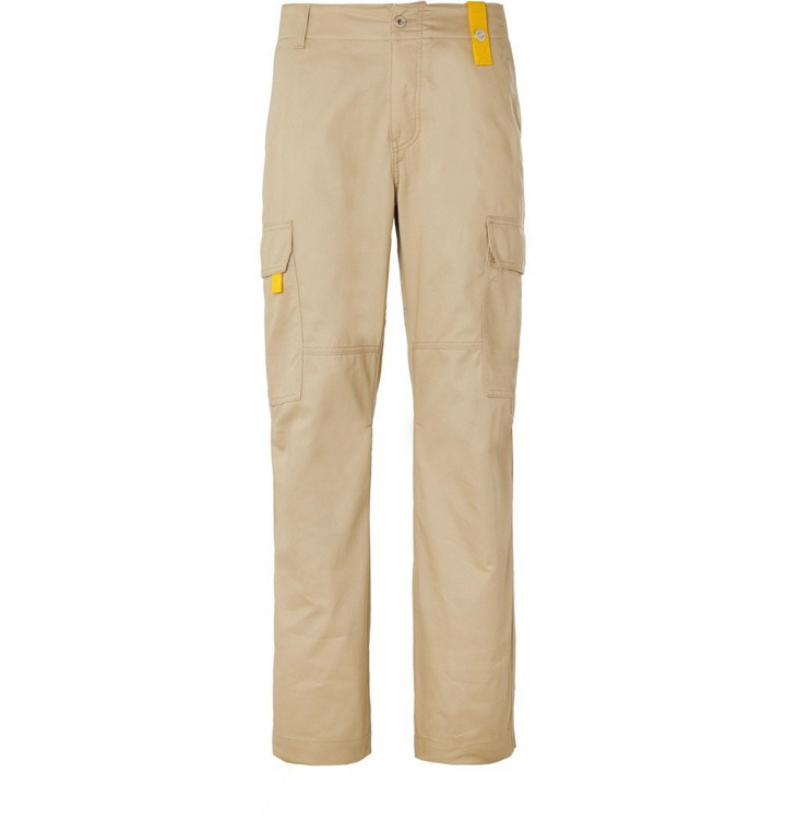 Photo: Loewe - Eye/LOEWE/Nature Cotton-Twill Cargo Trousers - Beige