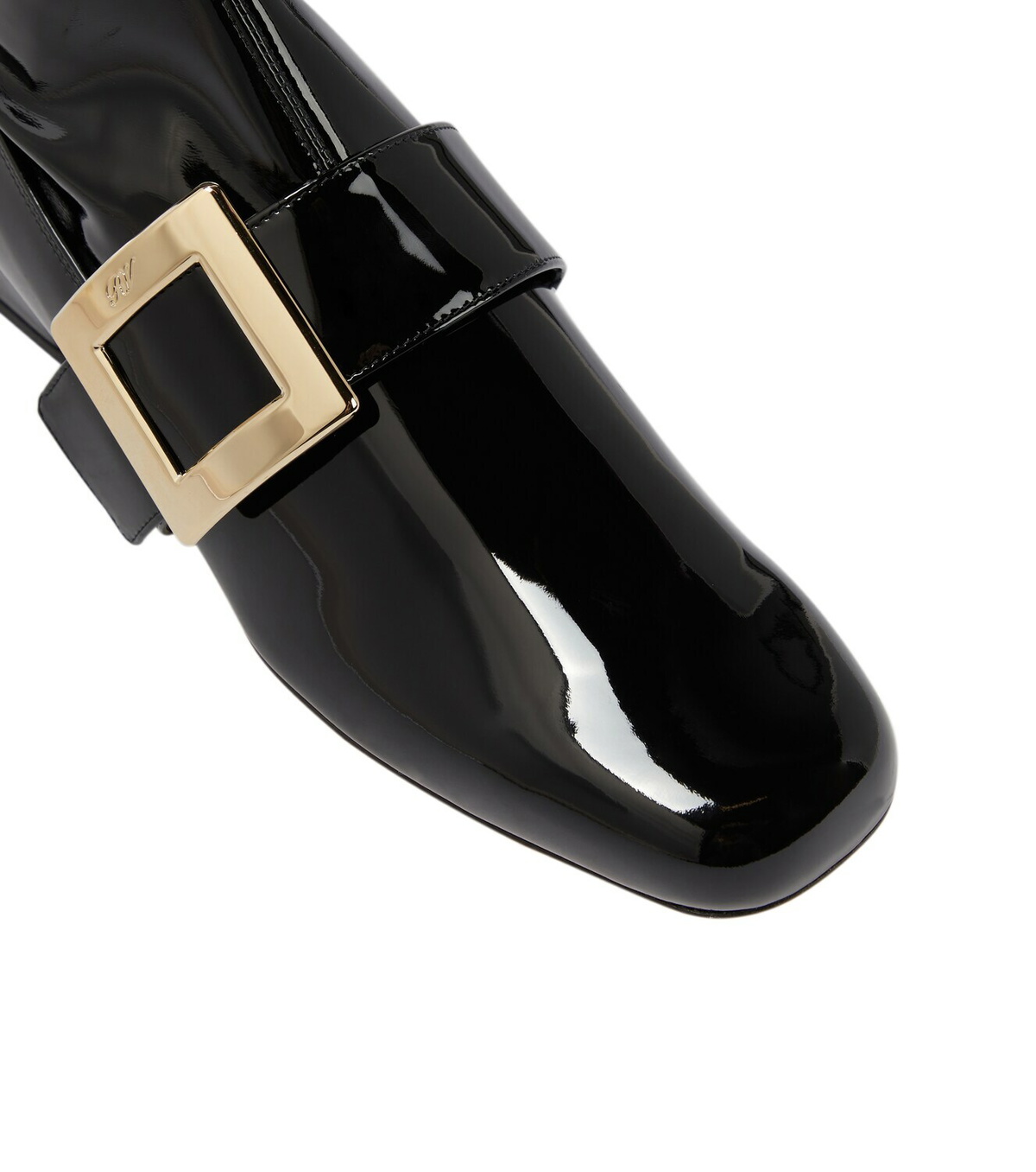 Roger Vivier Très Vivier patent leather knee-high boots