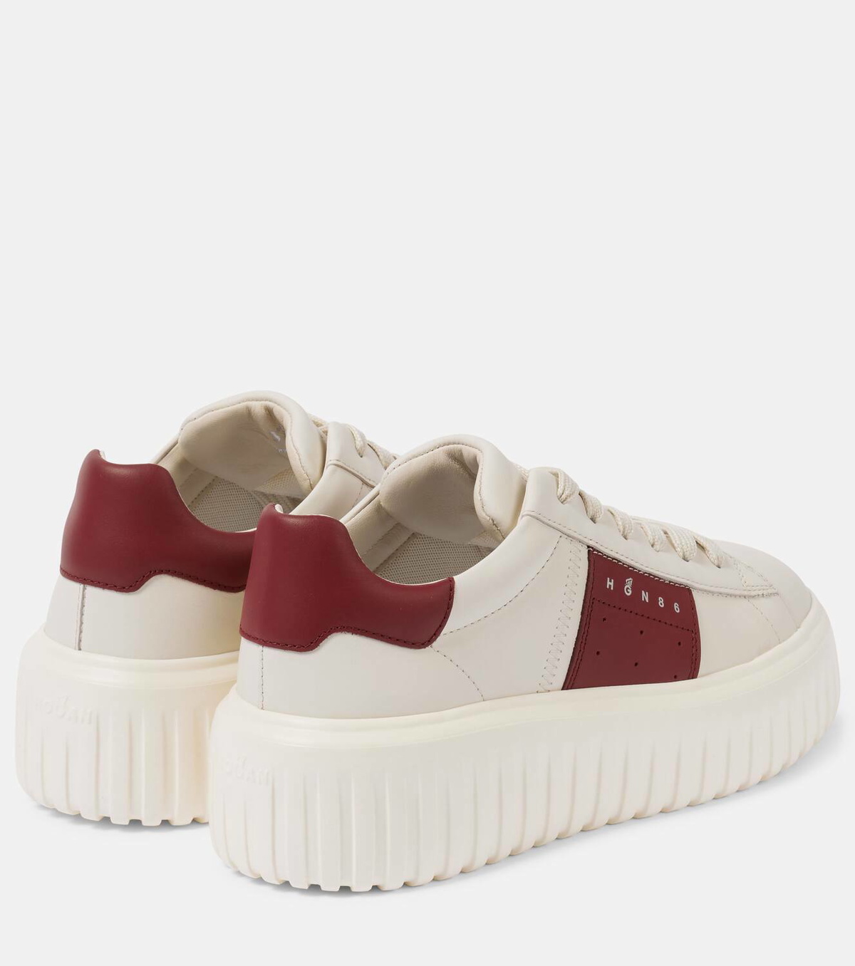 Hogan H-Stripes leather sneakers Hogan