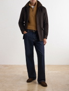 SEASE - Cashmere Half-Zip Sweater - Yellow