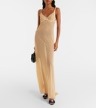 Balenciaga Sheer maxi dress