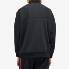 South2 West8 Men's Trainer Track Jacket in Black