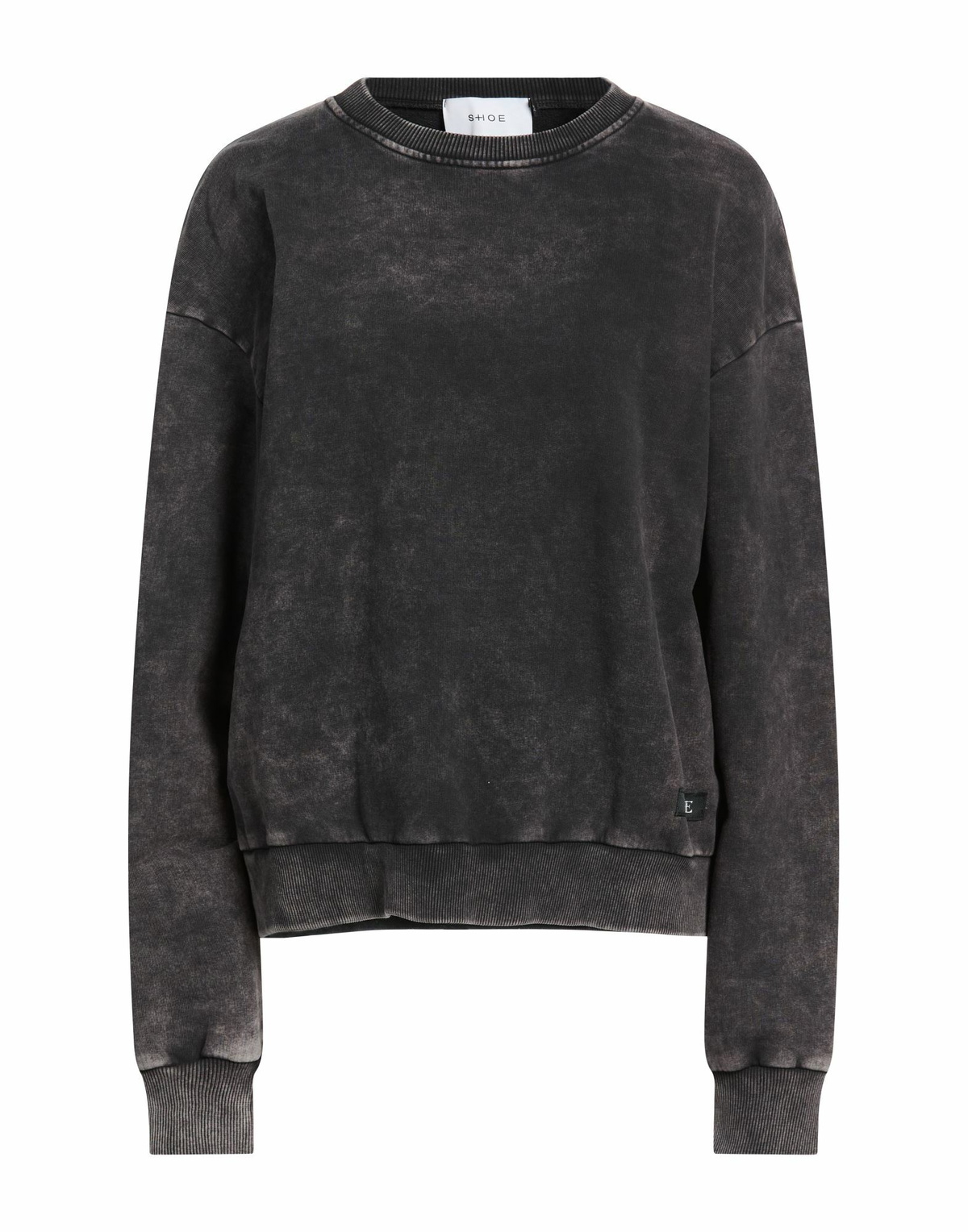 Shoe Womens Sweatshirt in Black
