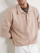 Les Tien - Cotton-Piqué Polo Shirt - Neutrals