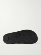 Veja - Etna Logo-Debossed Leather Sandals - Black
