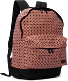 BAO BAO ISSEY MIYAKE Orange Daypack Backpack