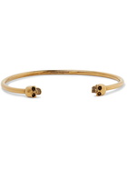 Alexander McQueen - Skull Gold-Tone Cuff