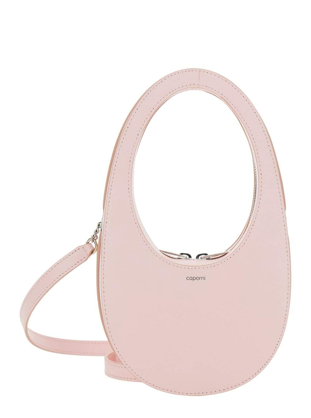 トートバッグ COPERNI Flower beige leather tote bag Flower leather tote bag in beige - Coperni | Mytheresa