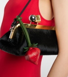 Jacquemus La Fraise Small embossed leather bag charm
