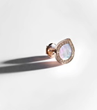 Repossi Antifer 18kt rose gold single earring with gemstones