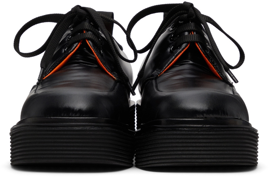 Marni logo-tab lace-up shoes - Black