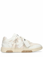 OFF-WHITE - Slim Out Of Office Leather Sneakers